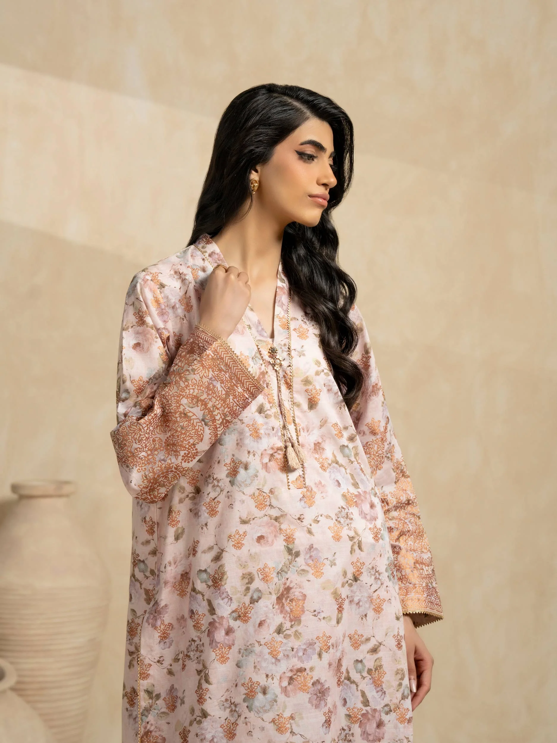 2 Piece Lawn Suit-Embroidered 2 Piece Lawn Suit-Embroidered