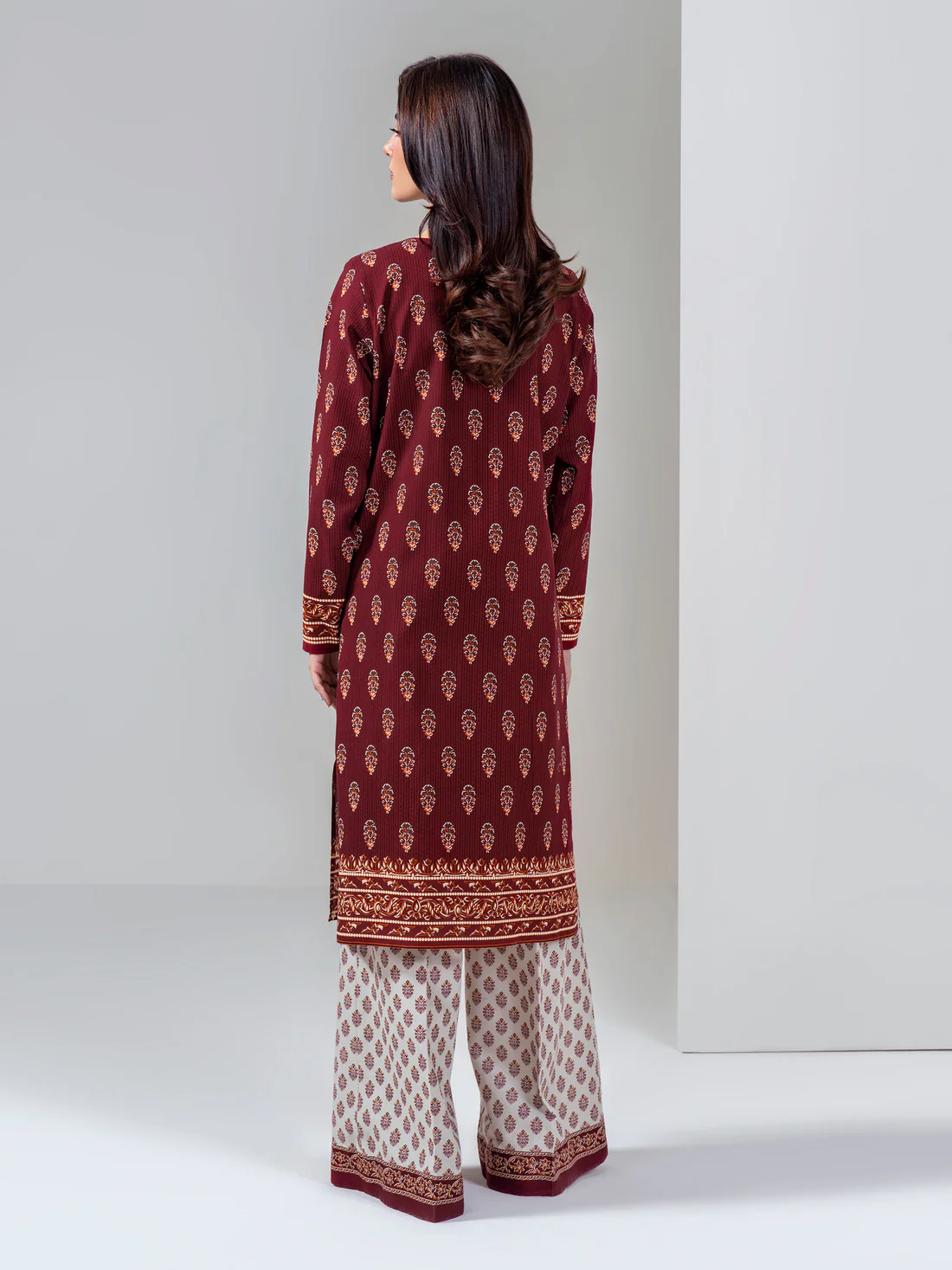 3-Lawn Shirt-Printed