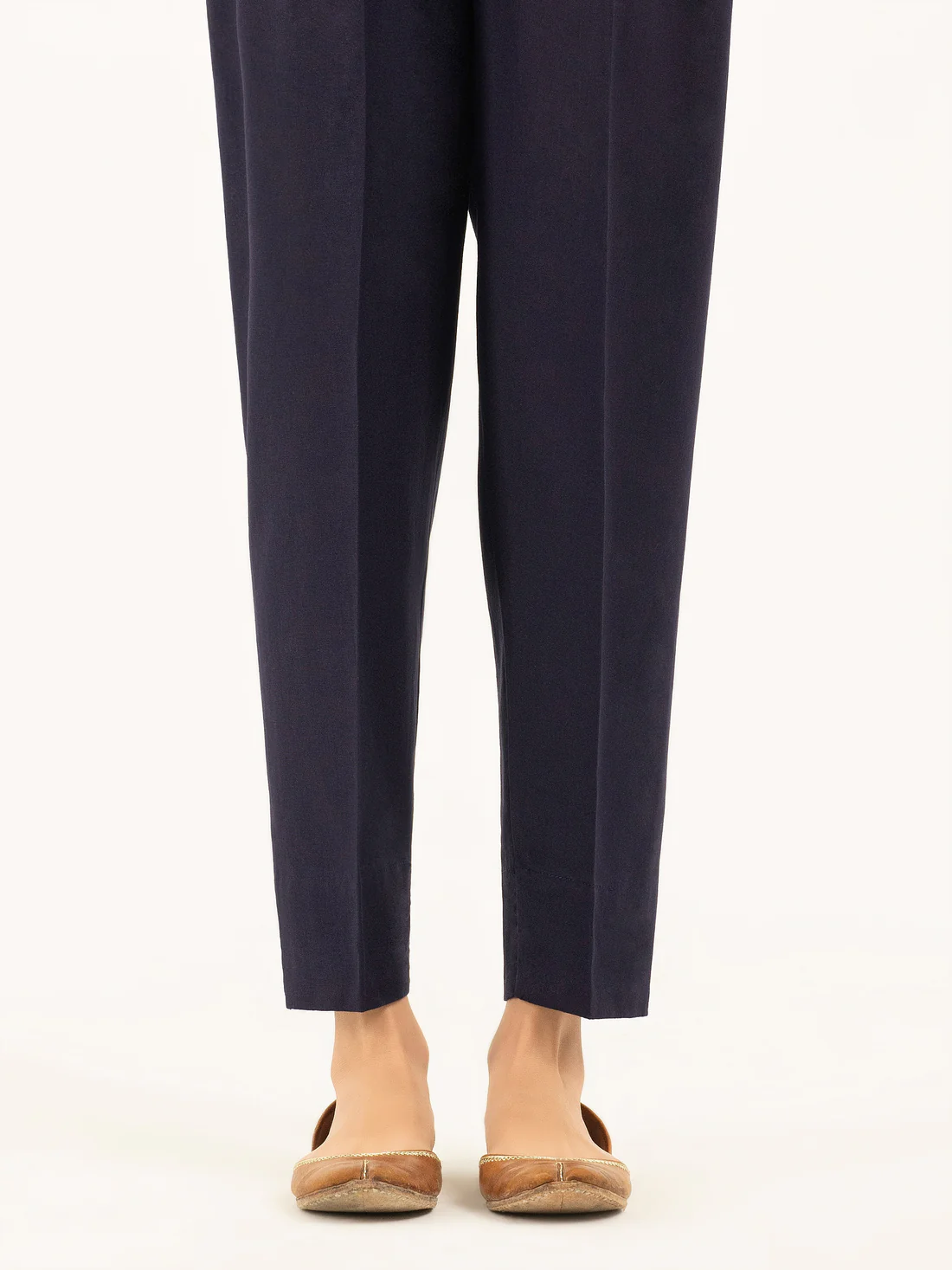 Dyed Khaddar Trousers