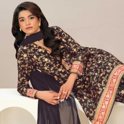 3 Piece Satin Suit-Paste