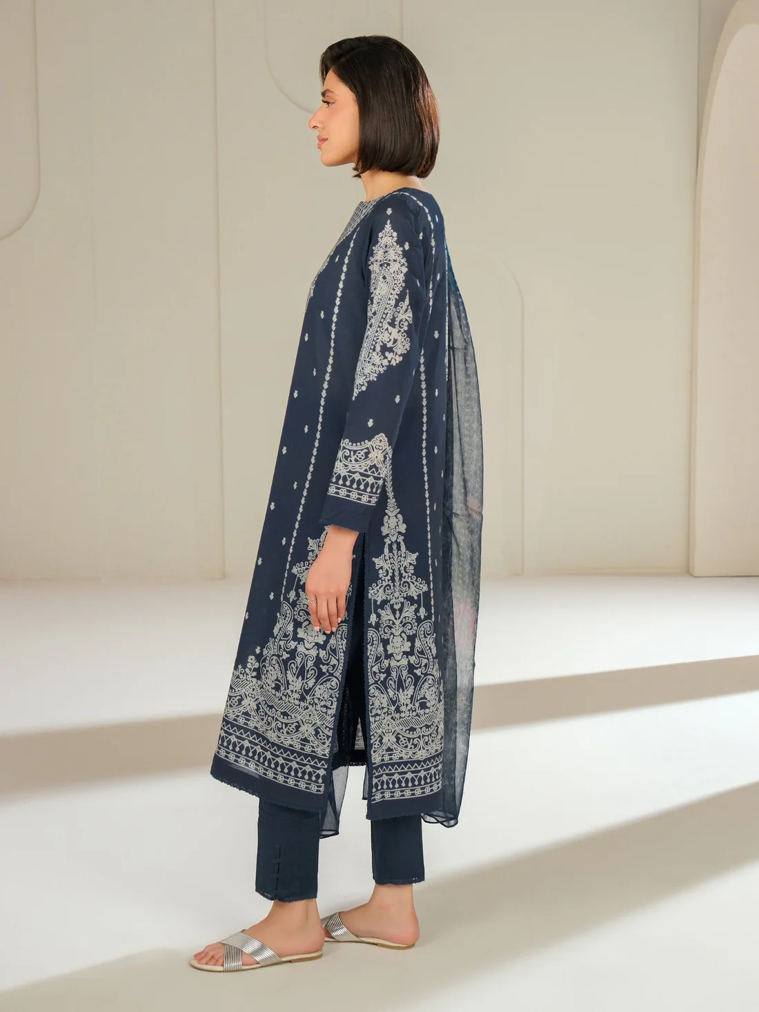 3 Piece Lawn Suit-Paste Print