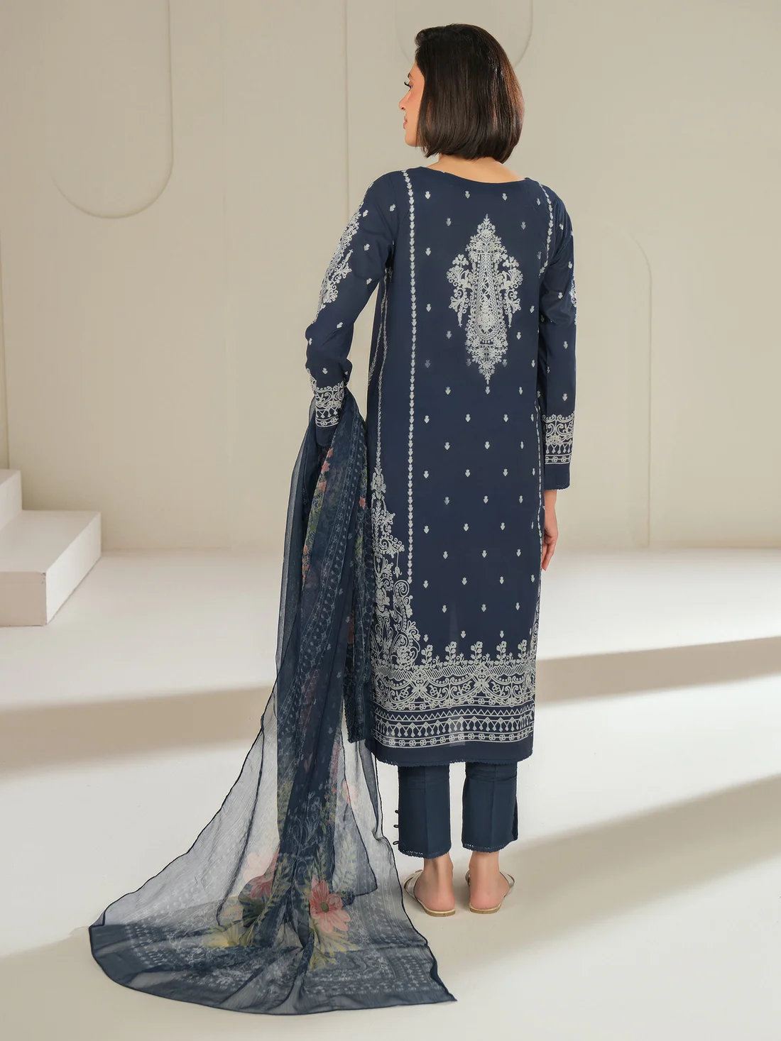 3 Piece Lawn Suit-Paste Print