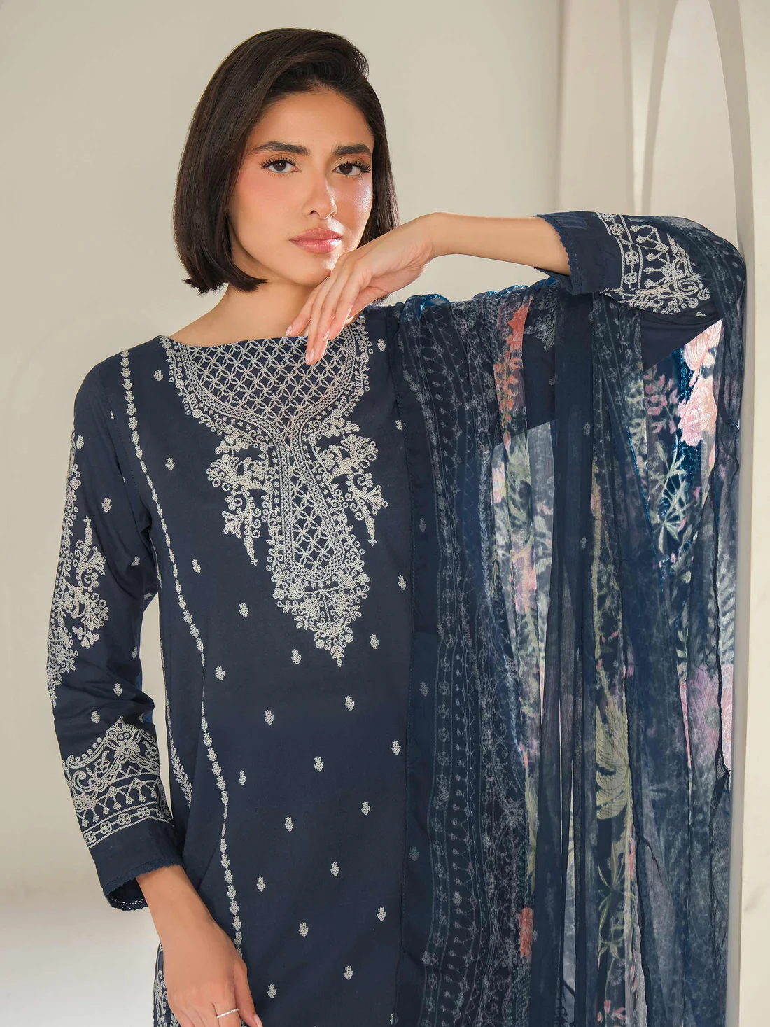 3 Piece Blue Cambric Suit 3 Piece Blue Cambric Suit