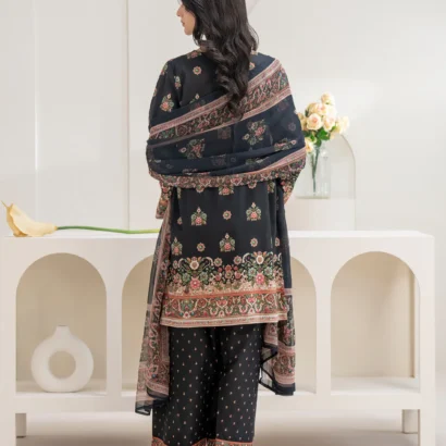 3 Piece Cambric Suit-Printed