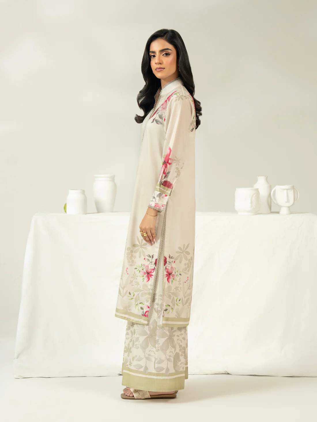 2 Piece Cambric Suit-Printed