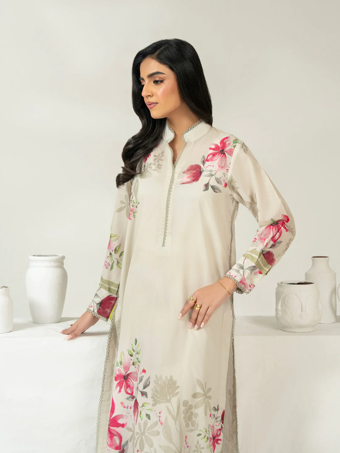 2 Piece Cambric Suit-Printed