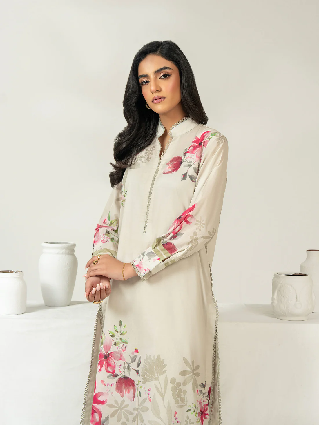 2 Piece Cambric Suit-Printed