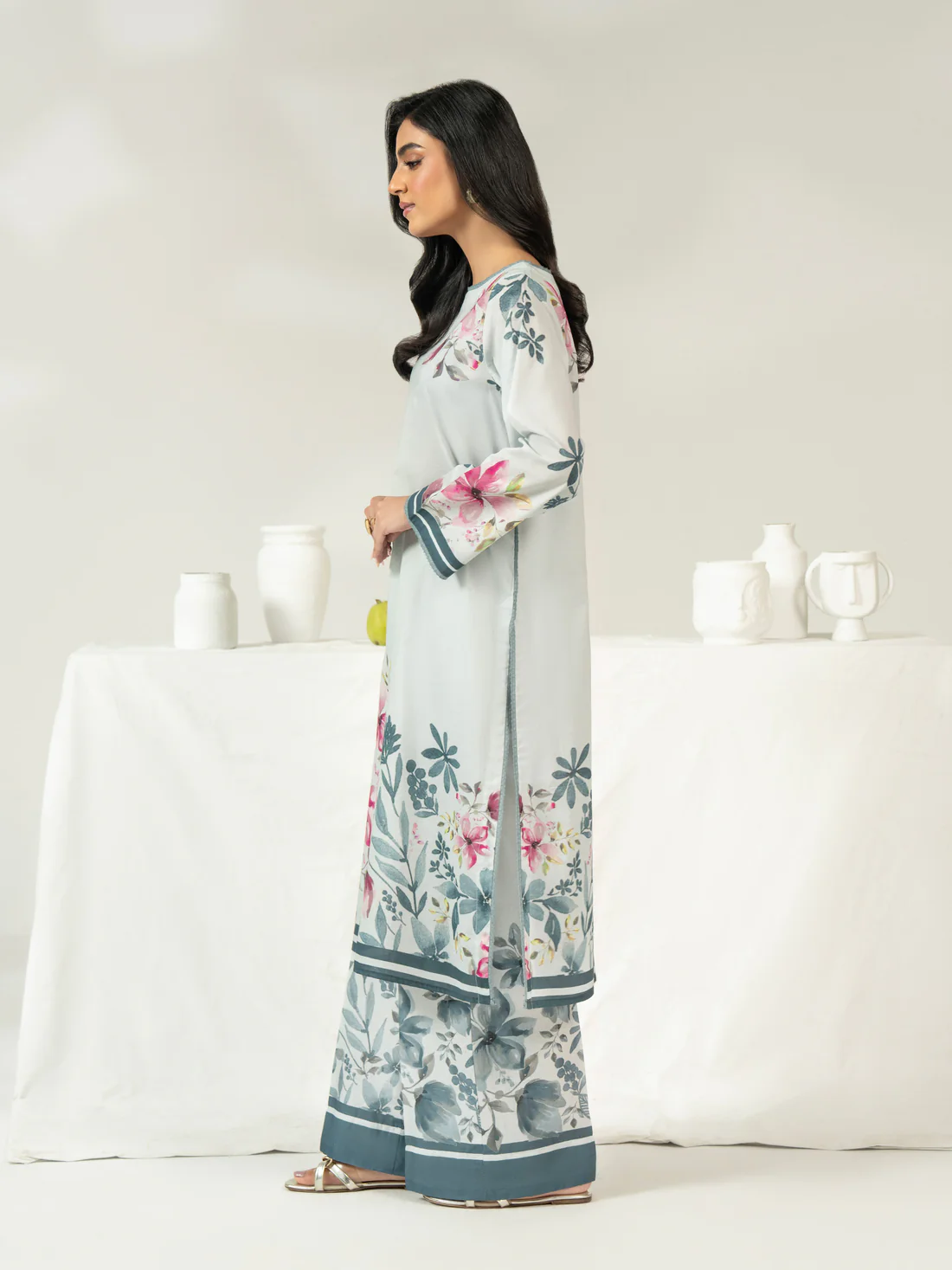 2 Piece Cambric Suit-Printed