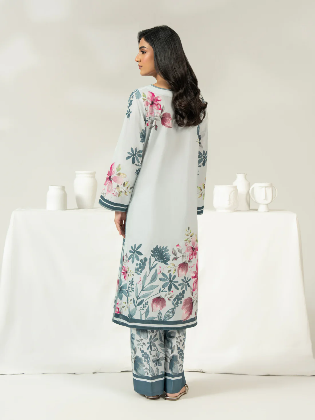 2 Piece Cambric Suit-Printed