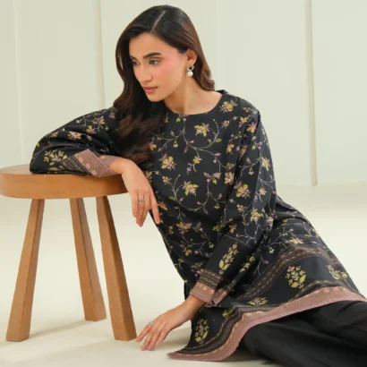 Khaddar Shirt-Printed