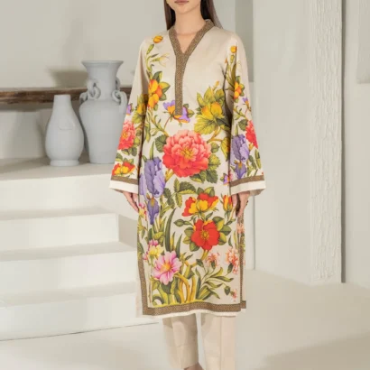 Khaddar Shirt-Printed