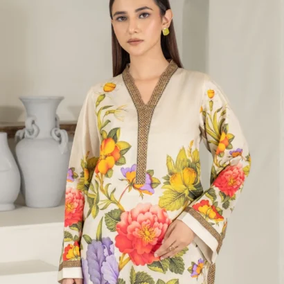 Khaddar Shirt-Printed